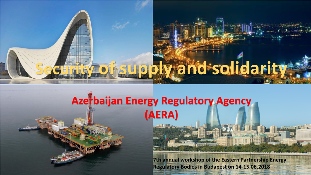 Azerbaijan Energy Regulatory Agency (AERA)