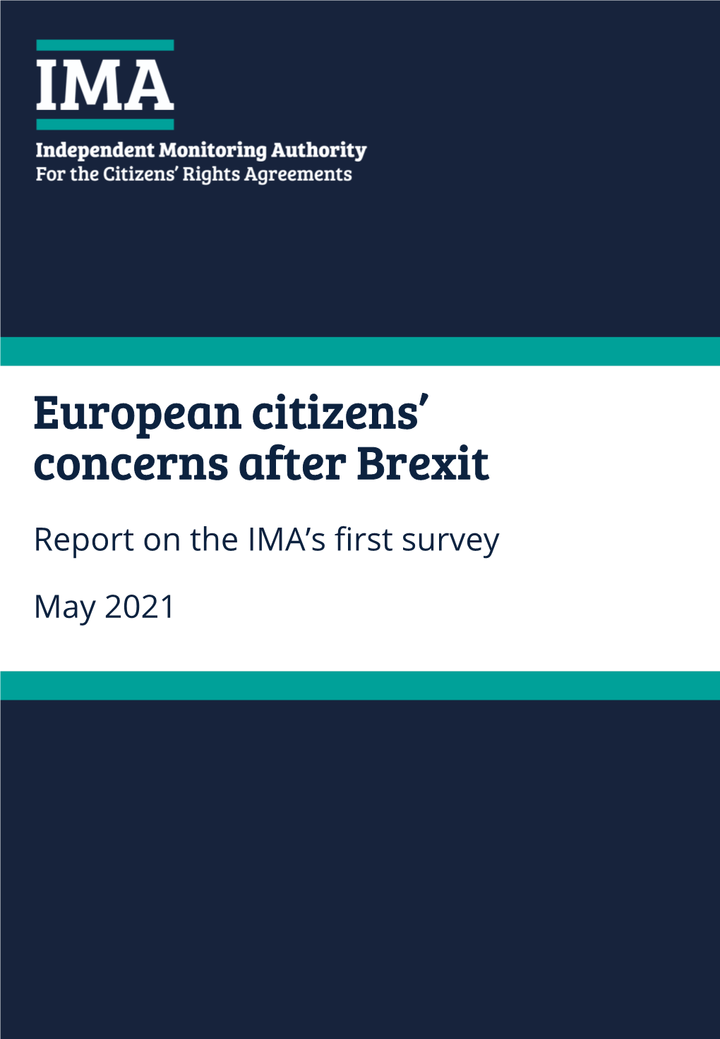 IMA Report: European Citizens Concerns After Brexit