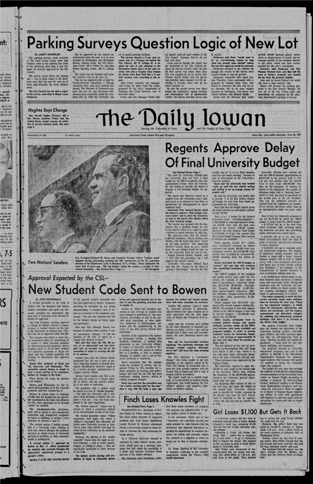 Daily Iowan (Iowa City, Iowa), 1969-06-28