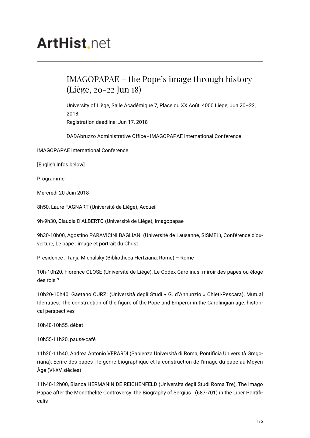 The Pope's Image Through History