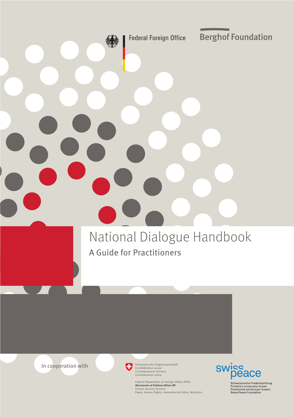 National Dialogue Handbook a Guide for Practitioners
