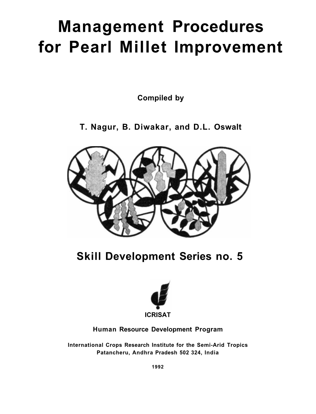 Management Procedures for Pearl Millet Improvement