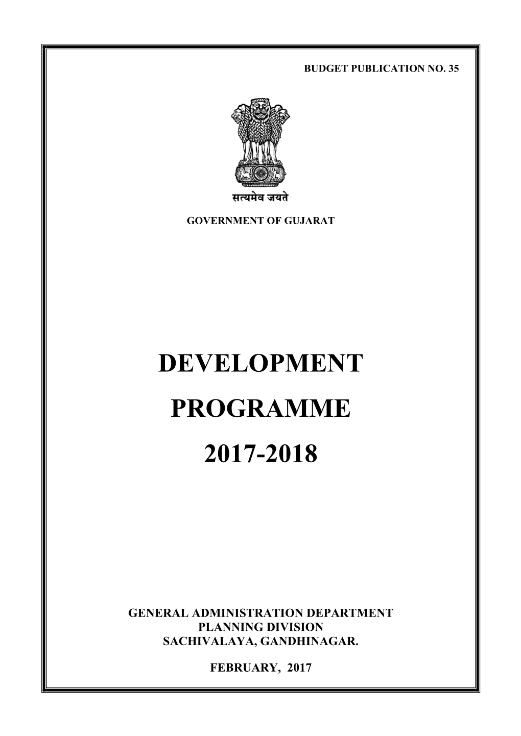 Development Programme 2017-2018