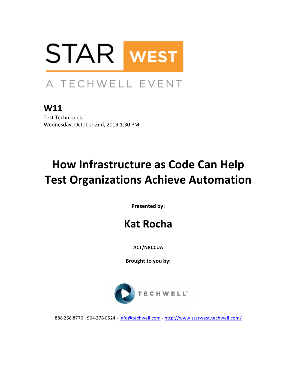 Infrastructure As Code Can Help Test Organizations Achieve Automation