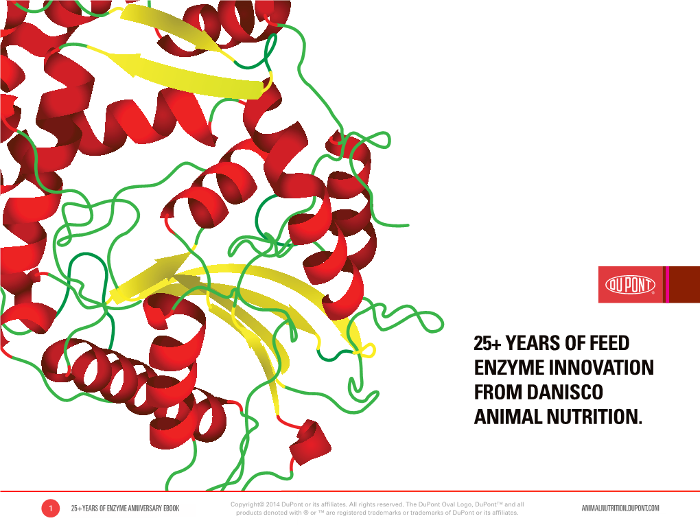 25+ Years of Feed Enzyme Innovation from Danisco Animal Nutrition