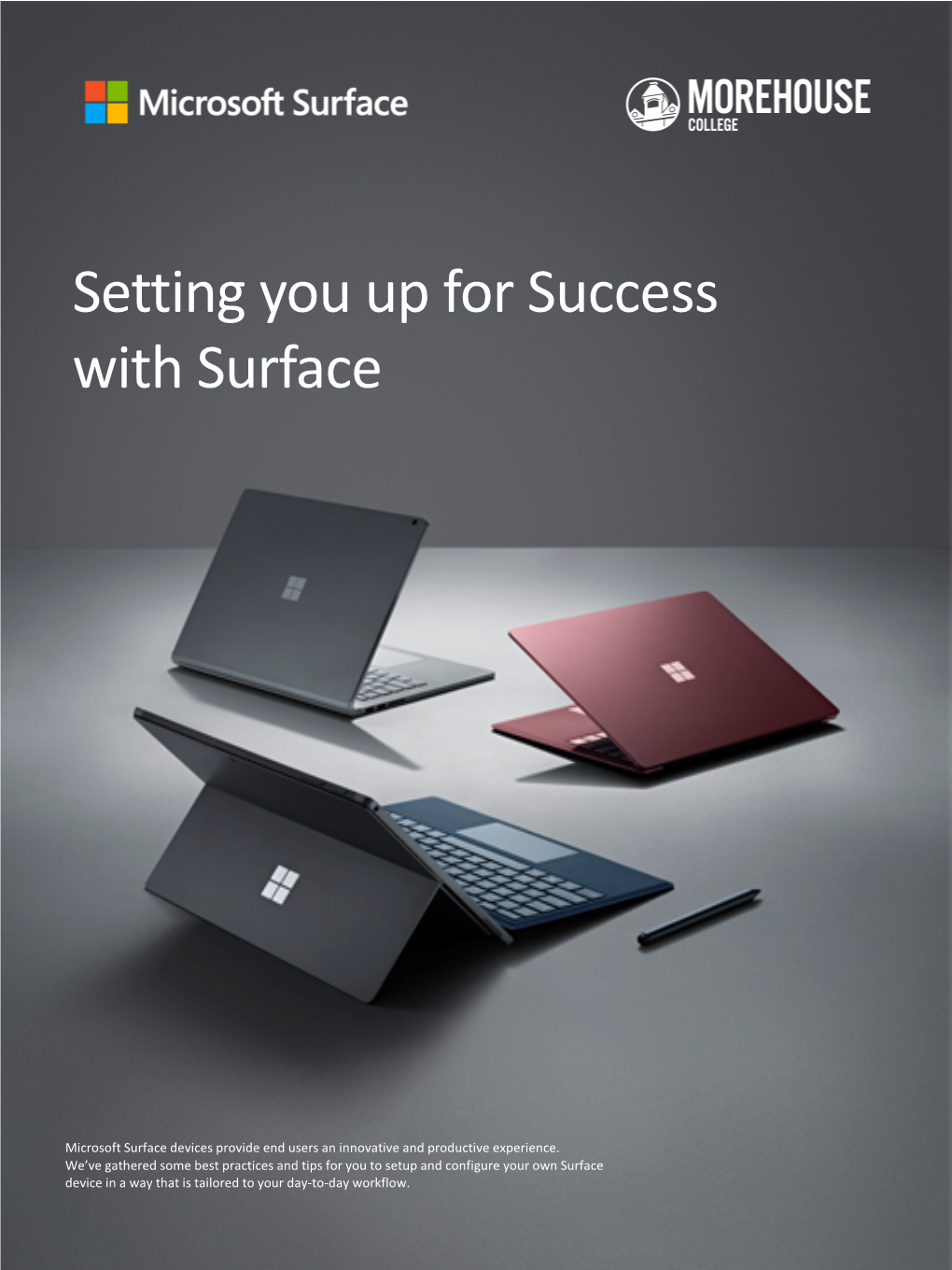 Morehouse Surface Go 2 Overview And