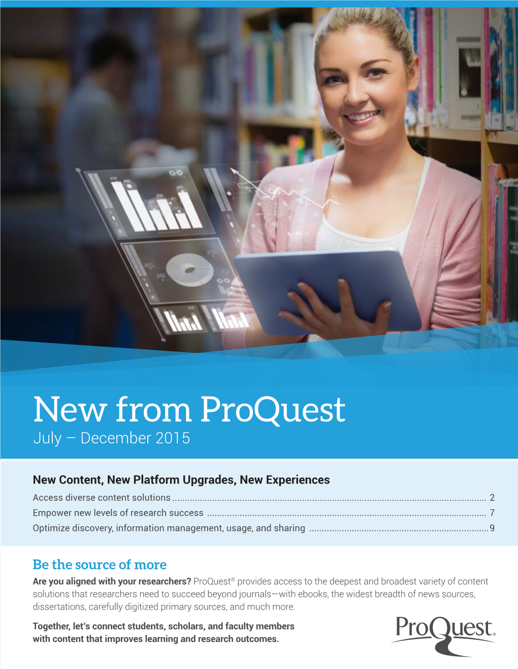 New from Proquest July – December 2015