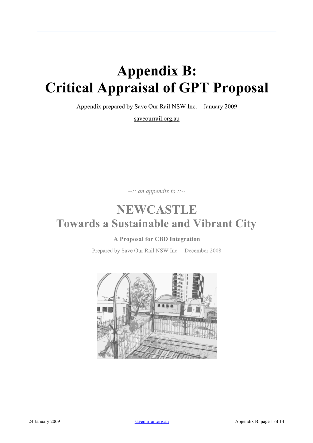 Appendix B: Critical Appraisal of GPT Proposal