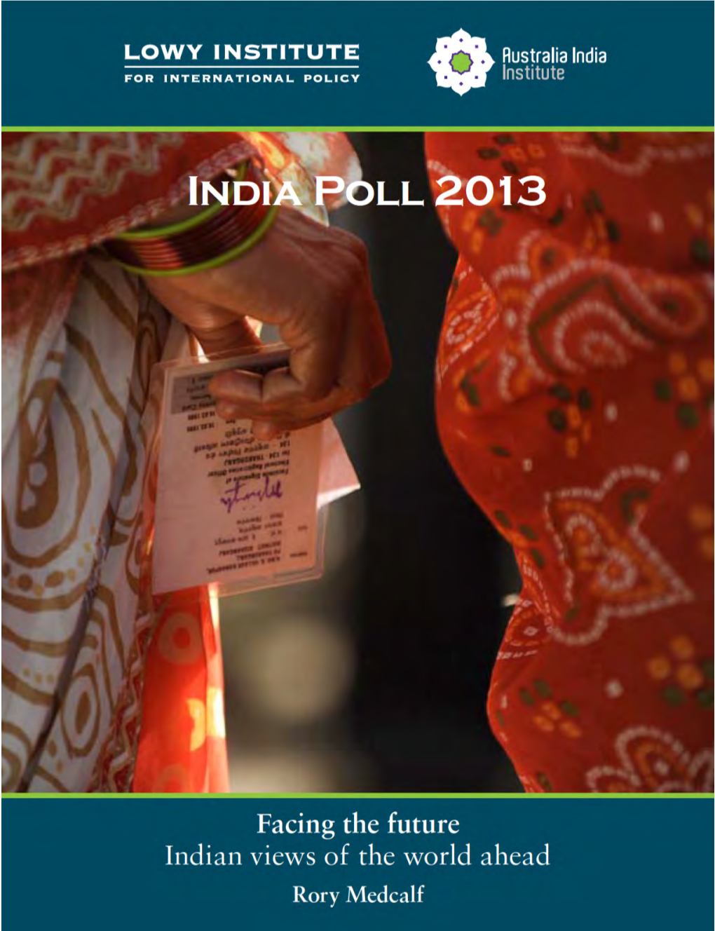 Lowy Institute India Poll 2013