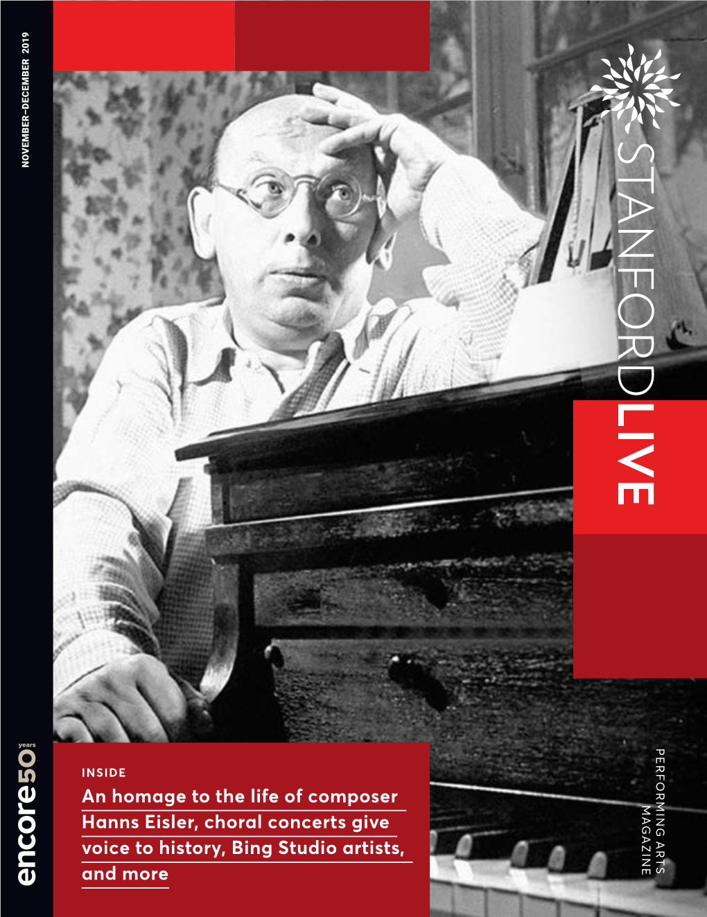 An Homage to the Life of Composer Hanns Eisler, Choral Concerts Give