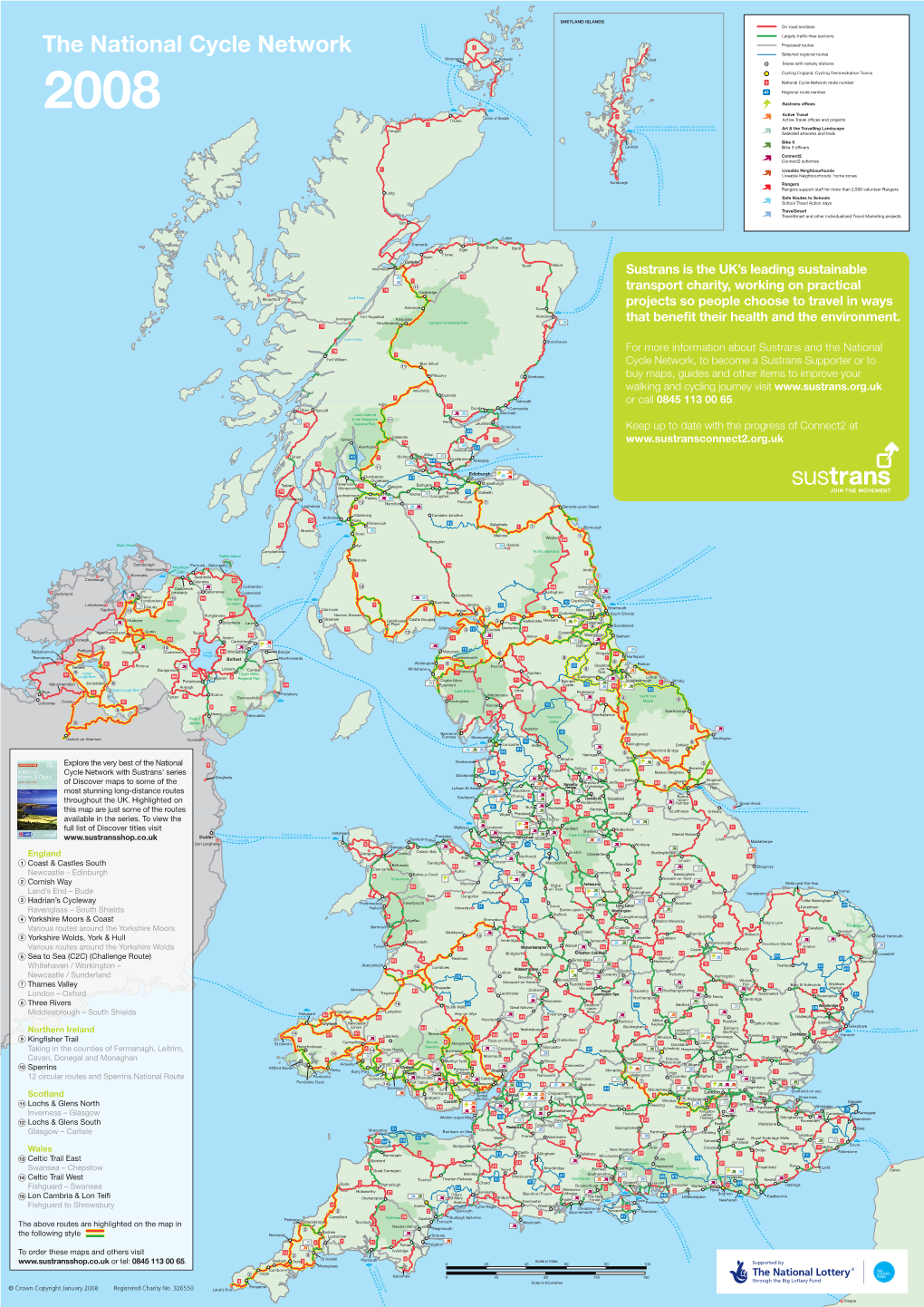 2008 National Cycle Network