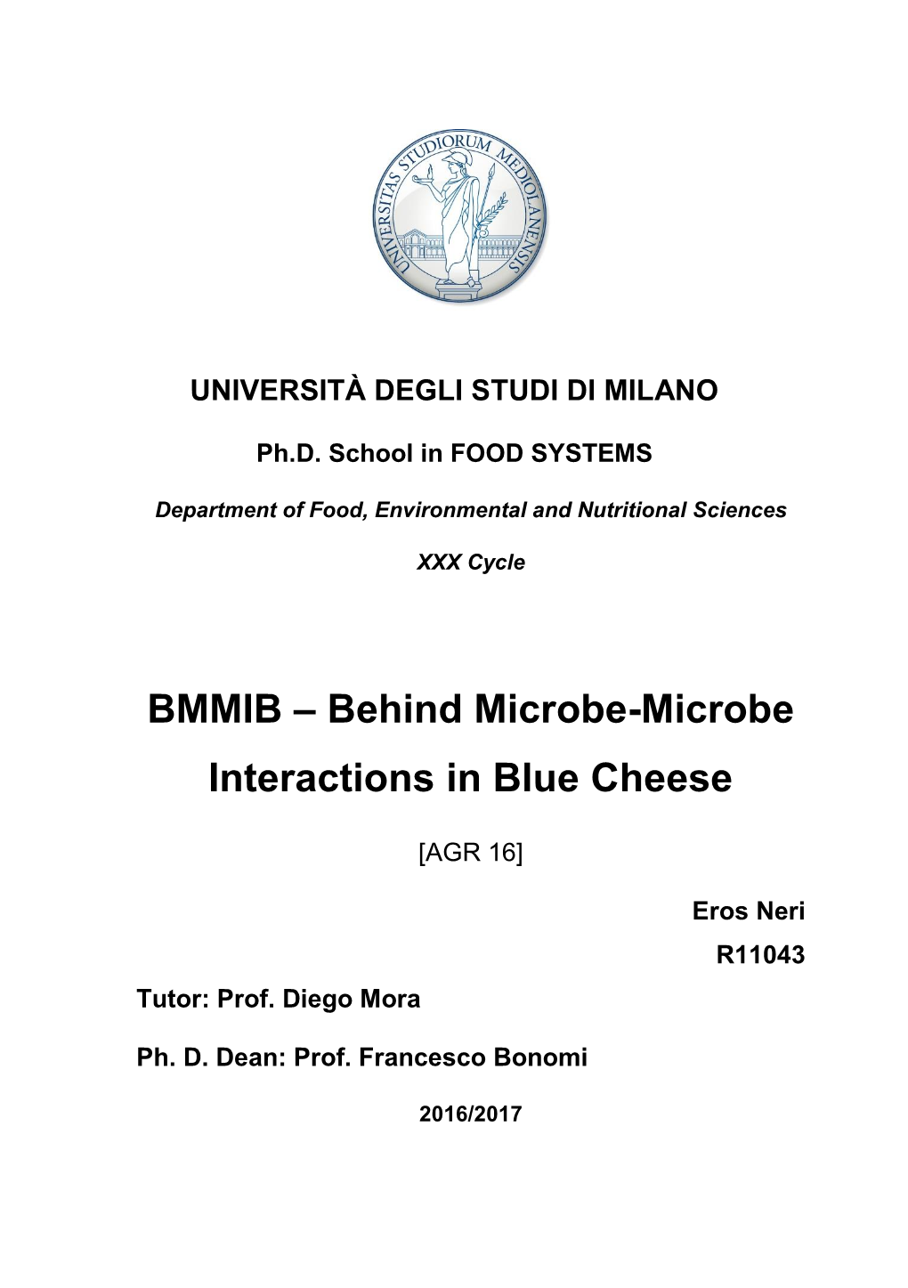 Behind Microbe-Microbe Interactions in Blue Cheese