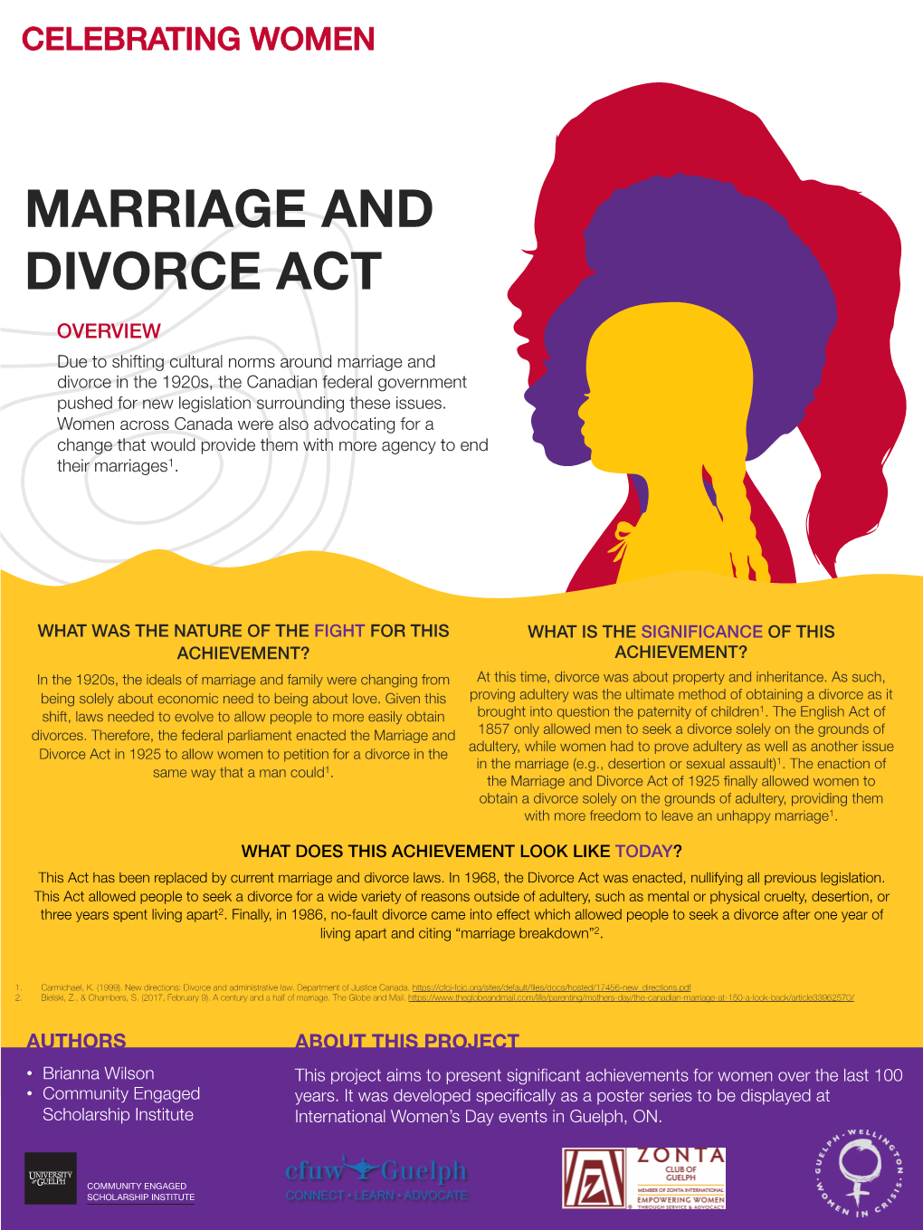 Celebrating Women: Marriage and Divorce