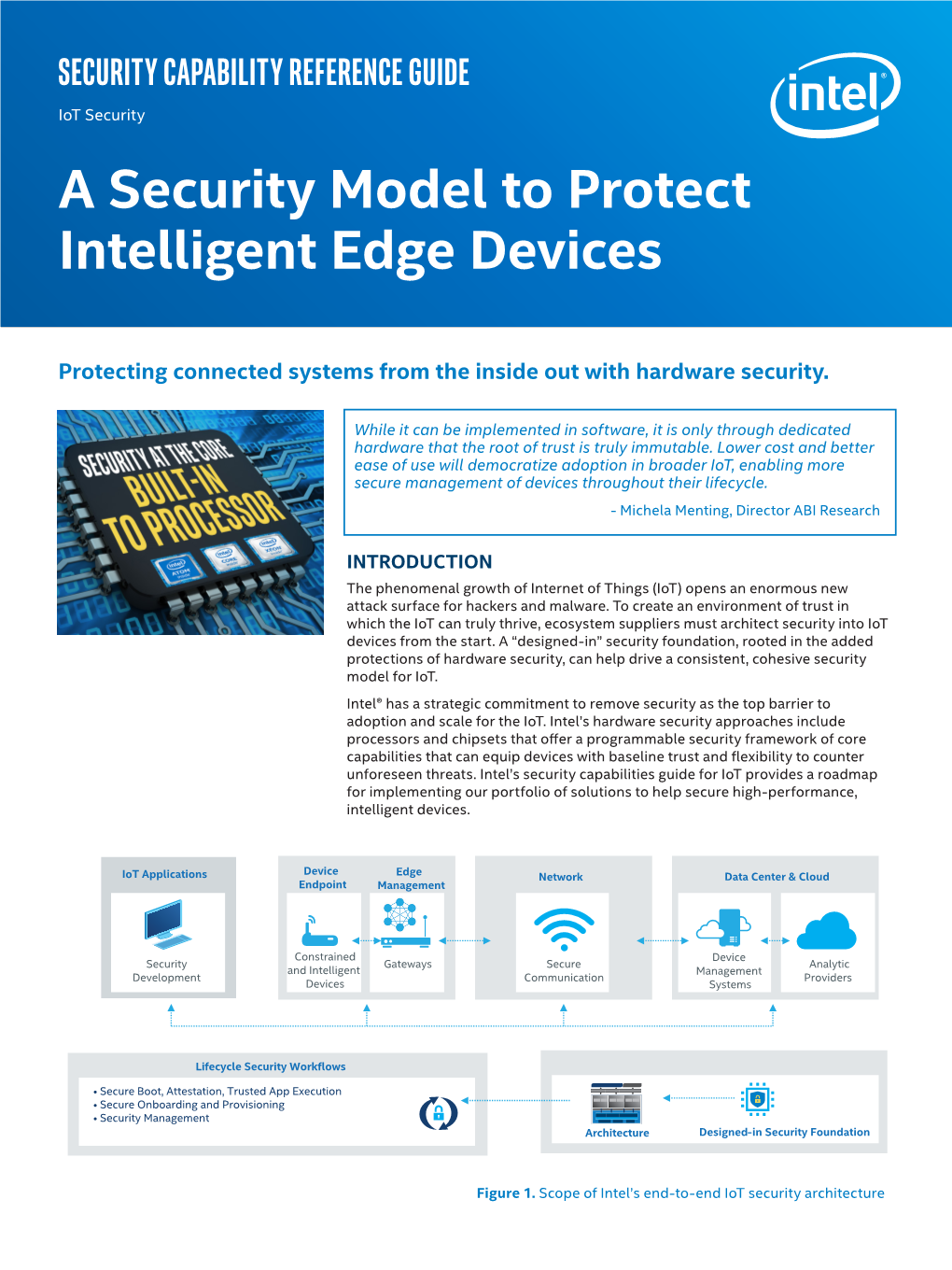 A Security Model to Protect Intelligent Edge Devices