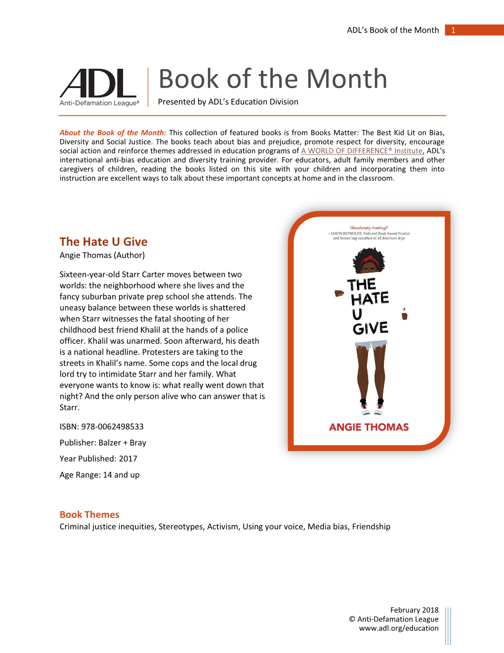 Book-Of-The-Month-The-Hate-U-Give.Pdf