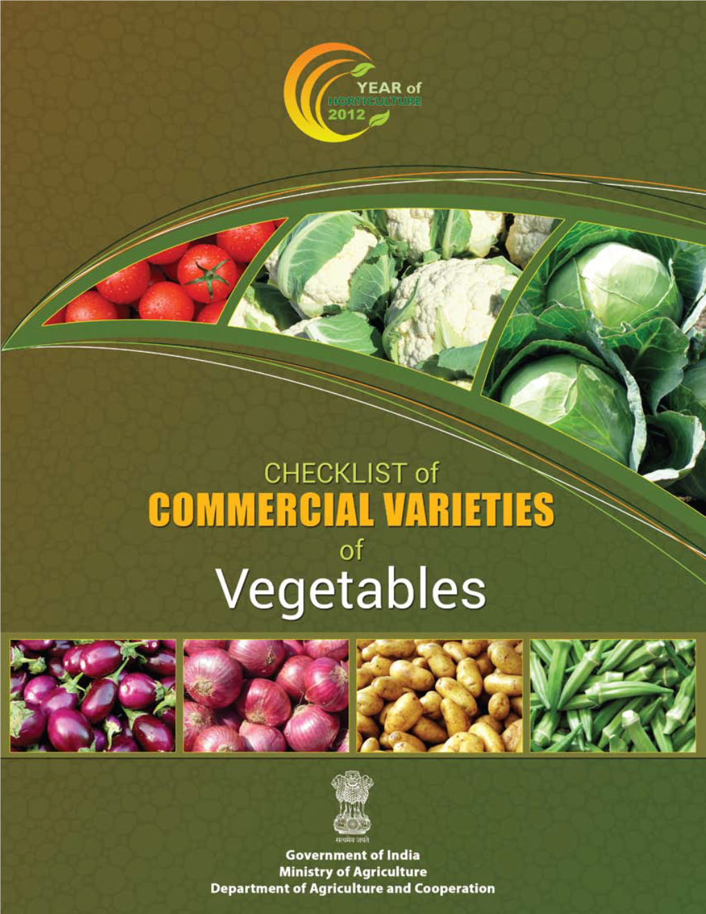 Commercial Varieties of Vegetables