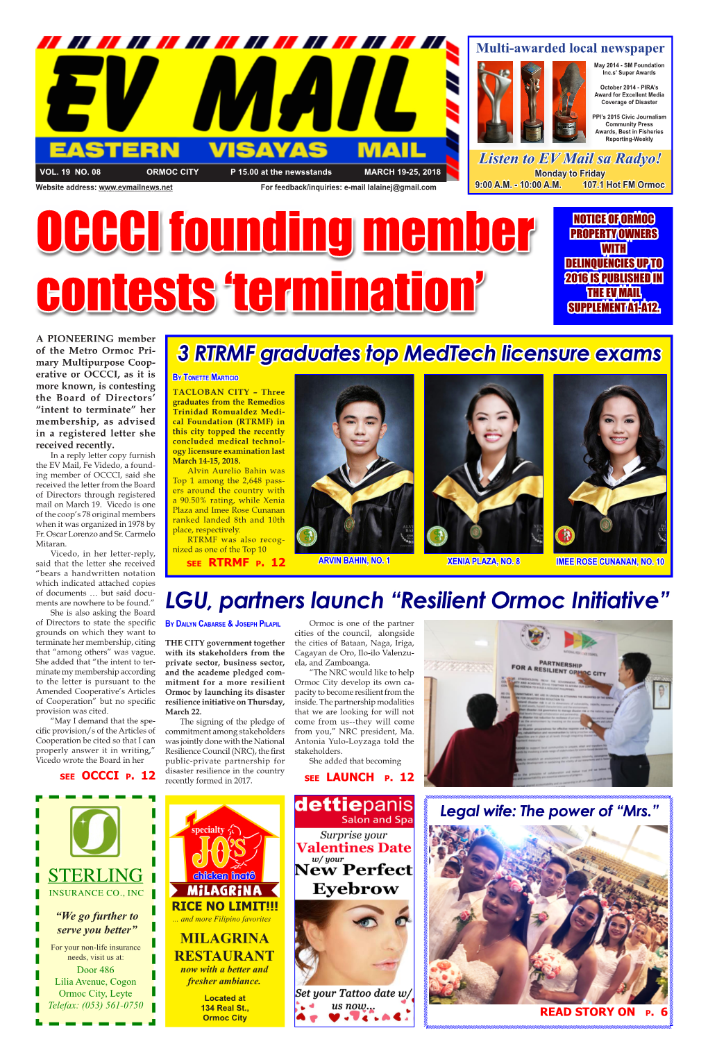 OCCCI Founding Member Contests