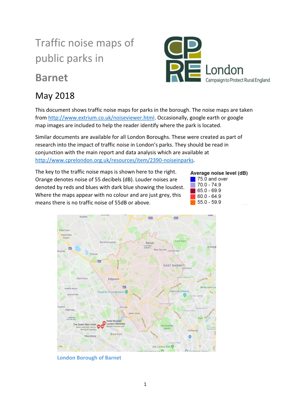 Barnet May 2018