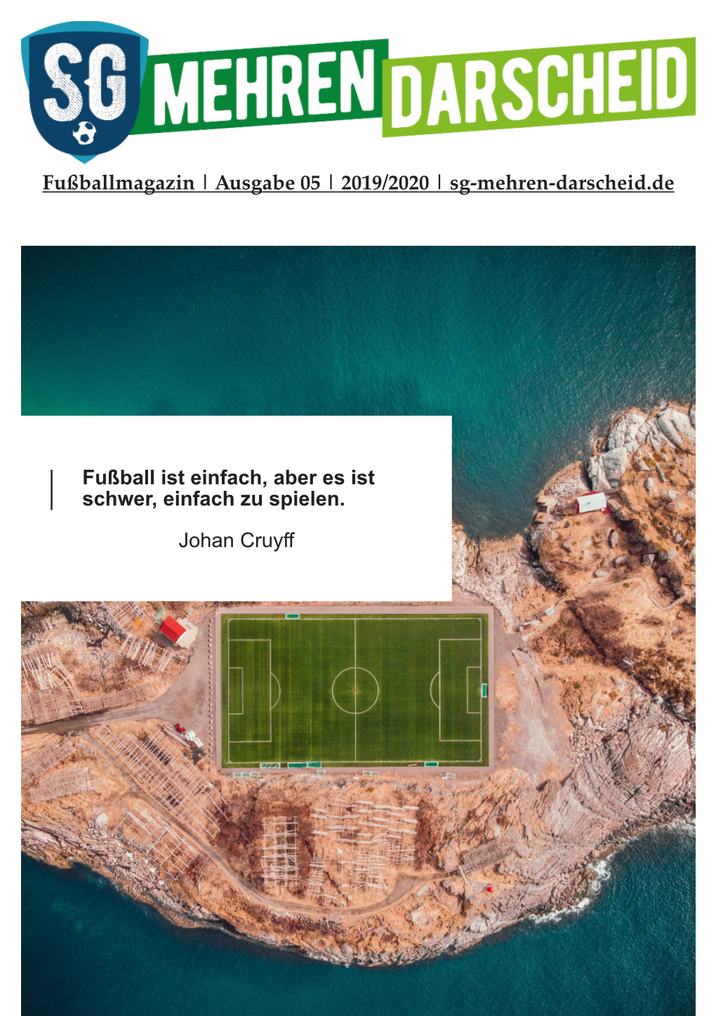 Fußballmagazin | Ausgabe 05 | 2019/2020 | Sg-Mehren-Darscheid.De