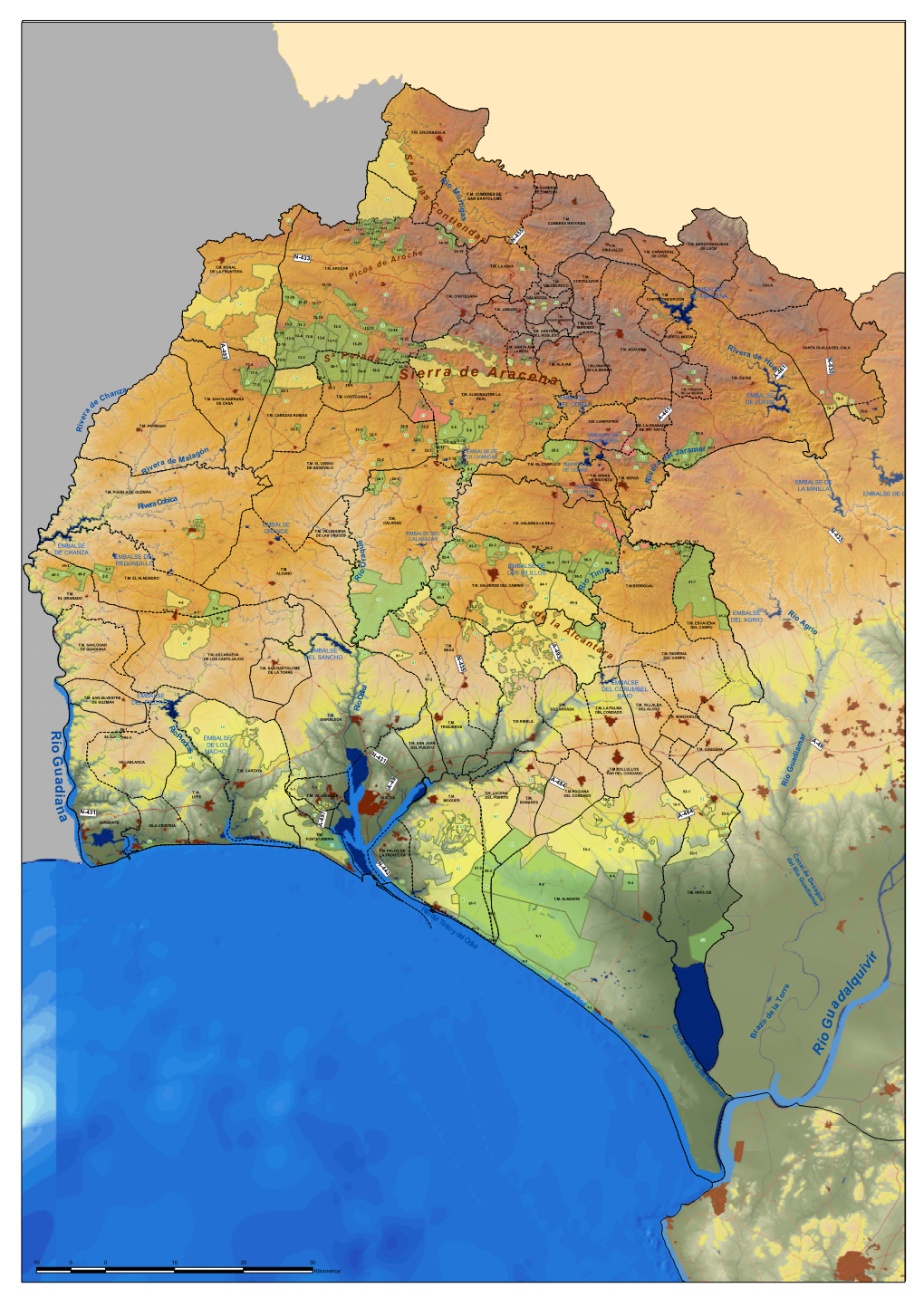 Catálogo De Montes Públicos De Huelva