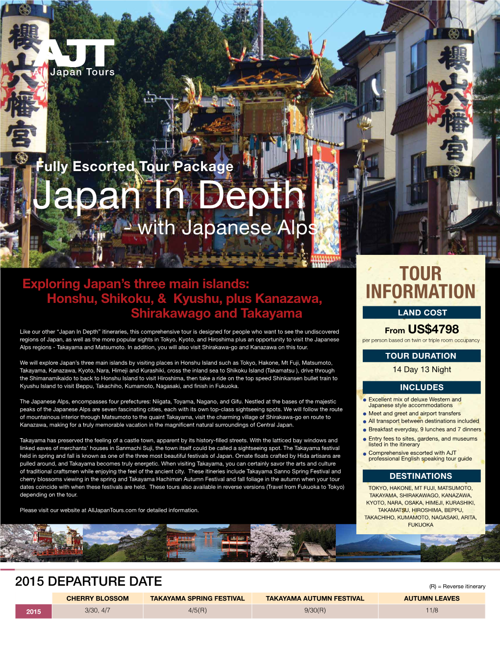 Japan in Depth - with Japanese Alps