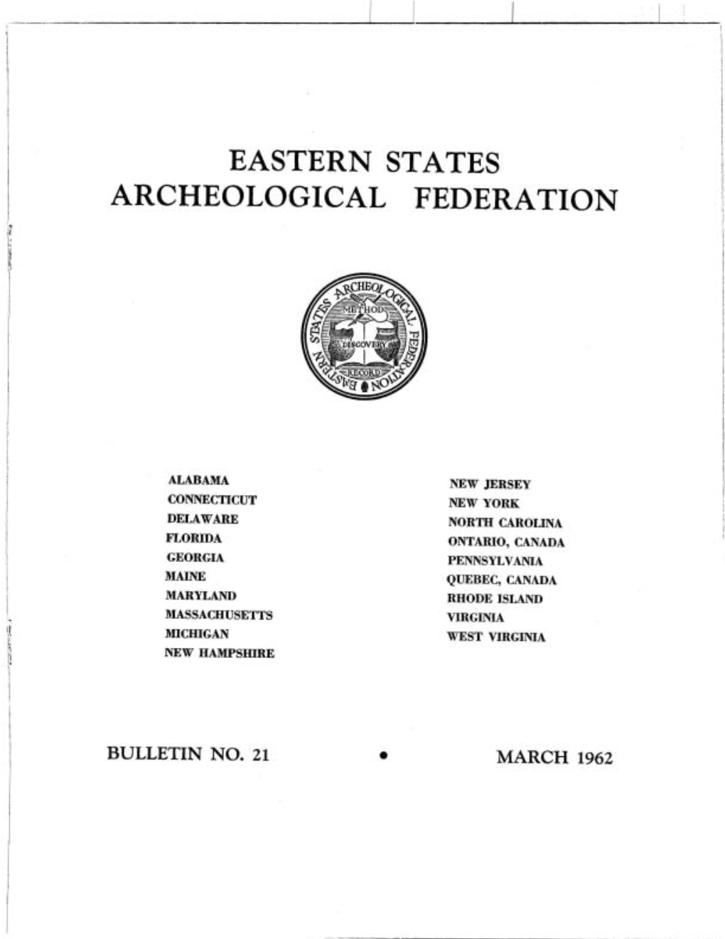 ESAF Bulletin 1962