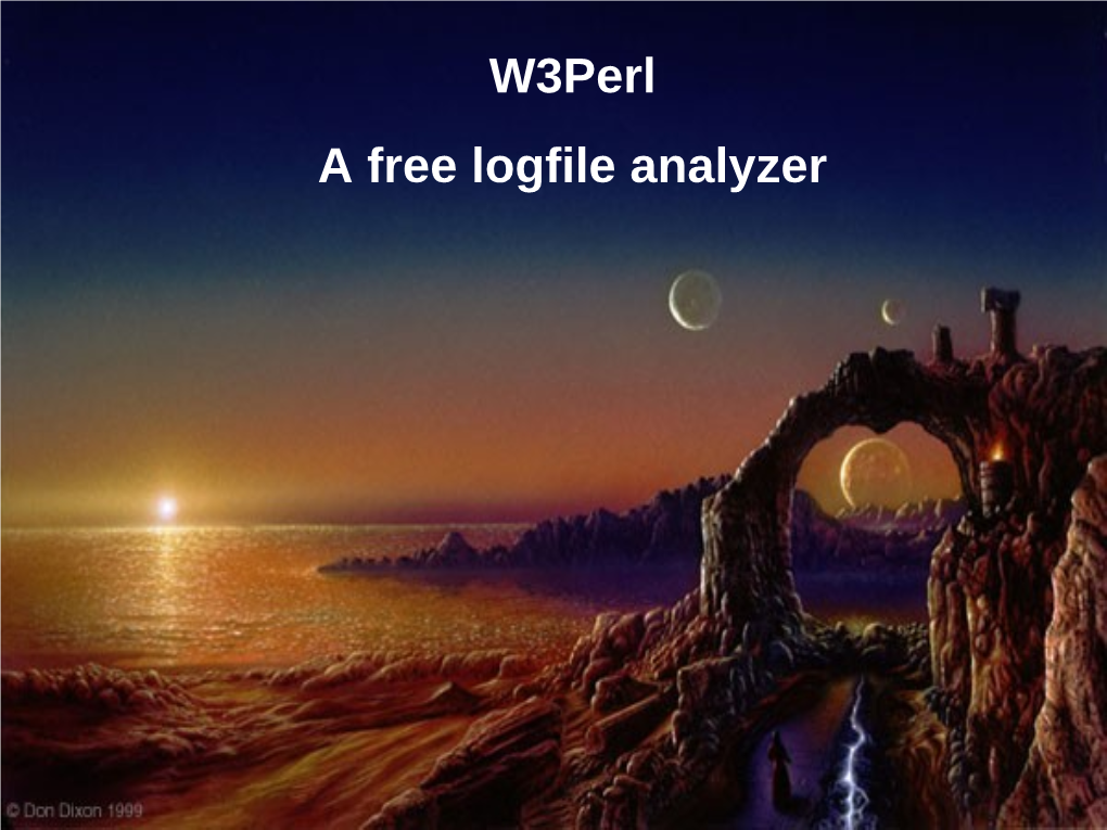 W3perl a Free Logfile Analyzer