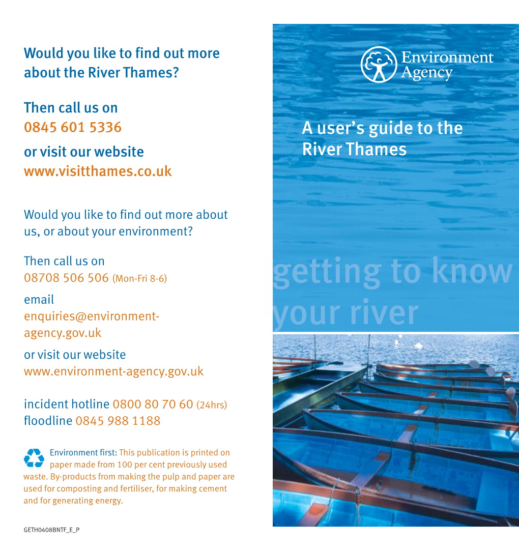 EA 11059 Thames User Guide.Qxd