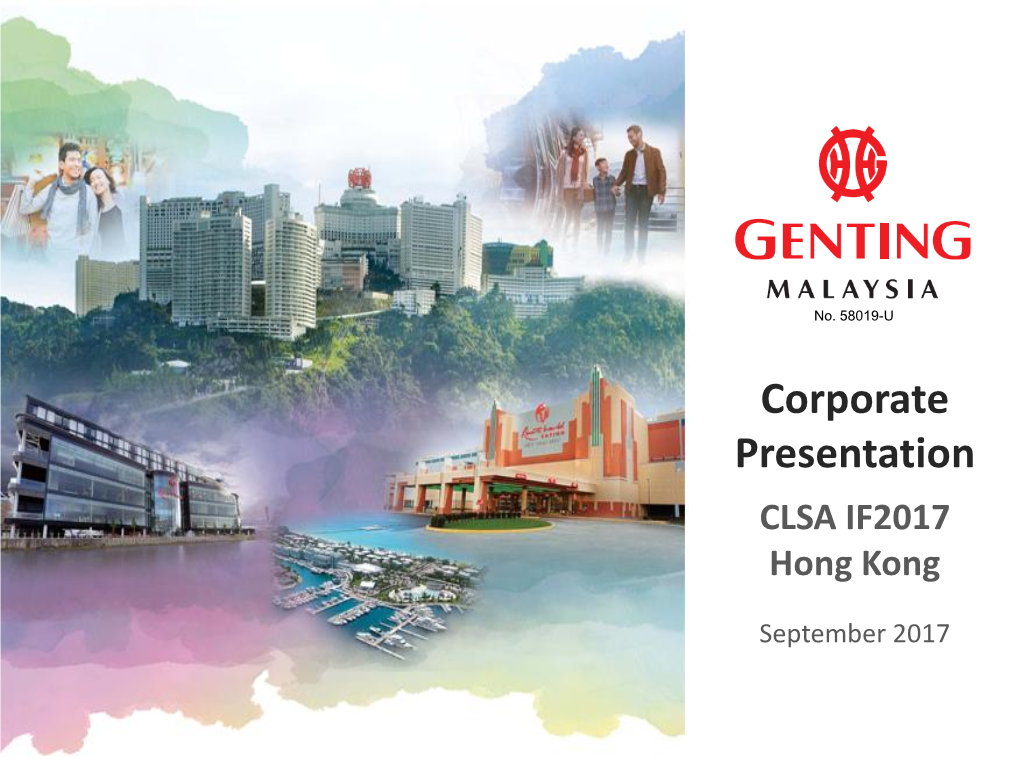 Corporate Presentation CLSA IF2017 Hong Kong