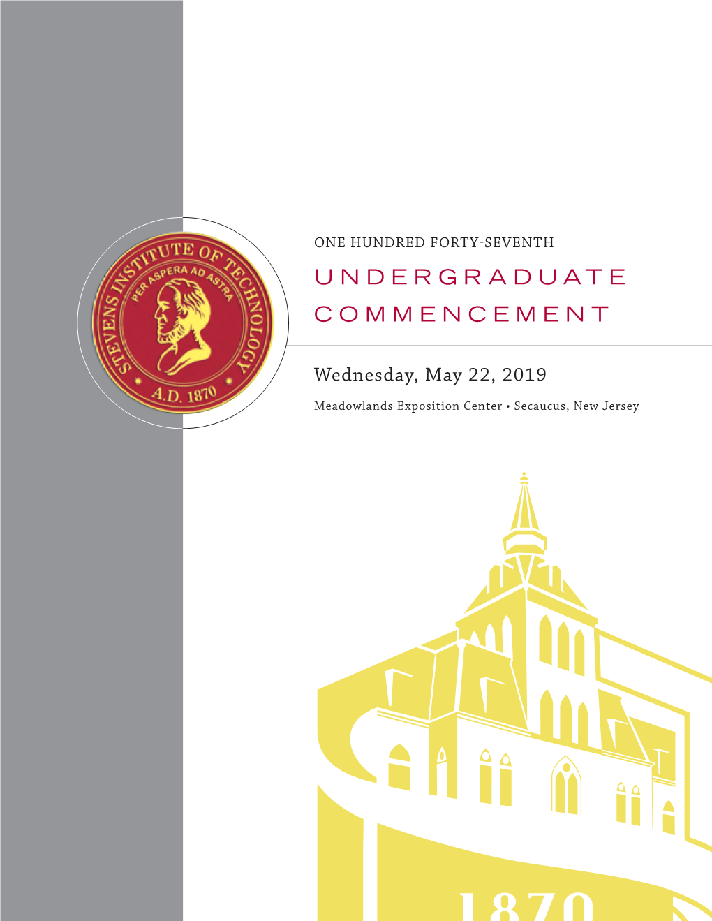 Undergraduate Commencement Program