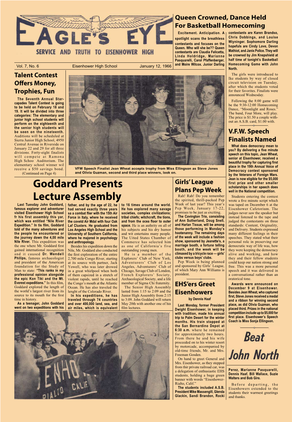 Goddard Presents Lecture Assembly