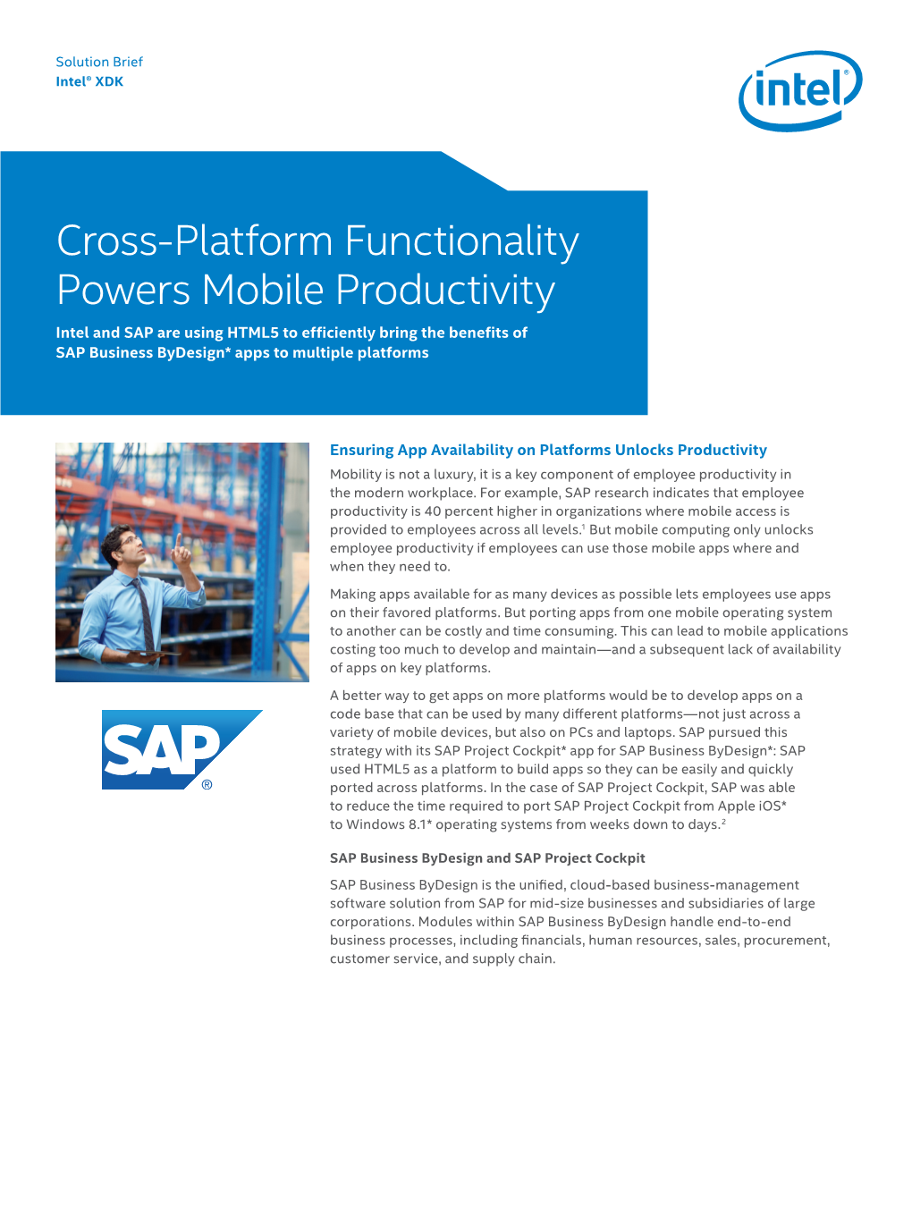 Cross-Platform Functionality Powers Mobile Productivity