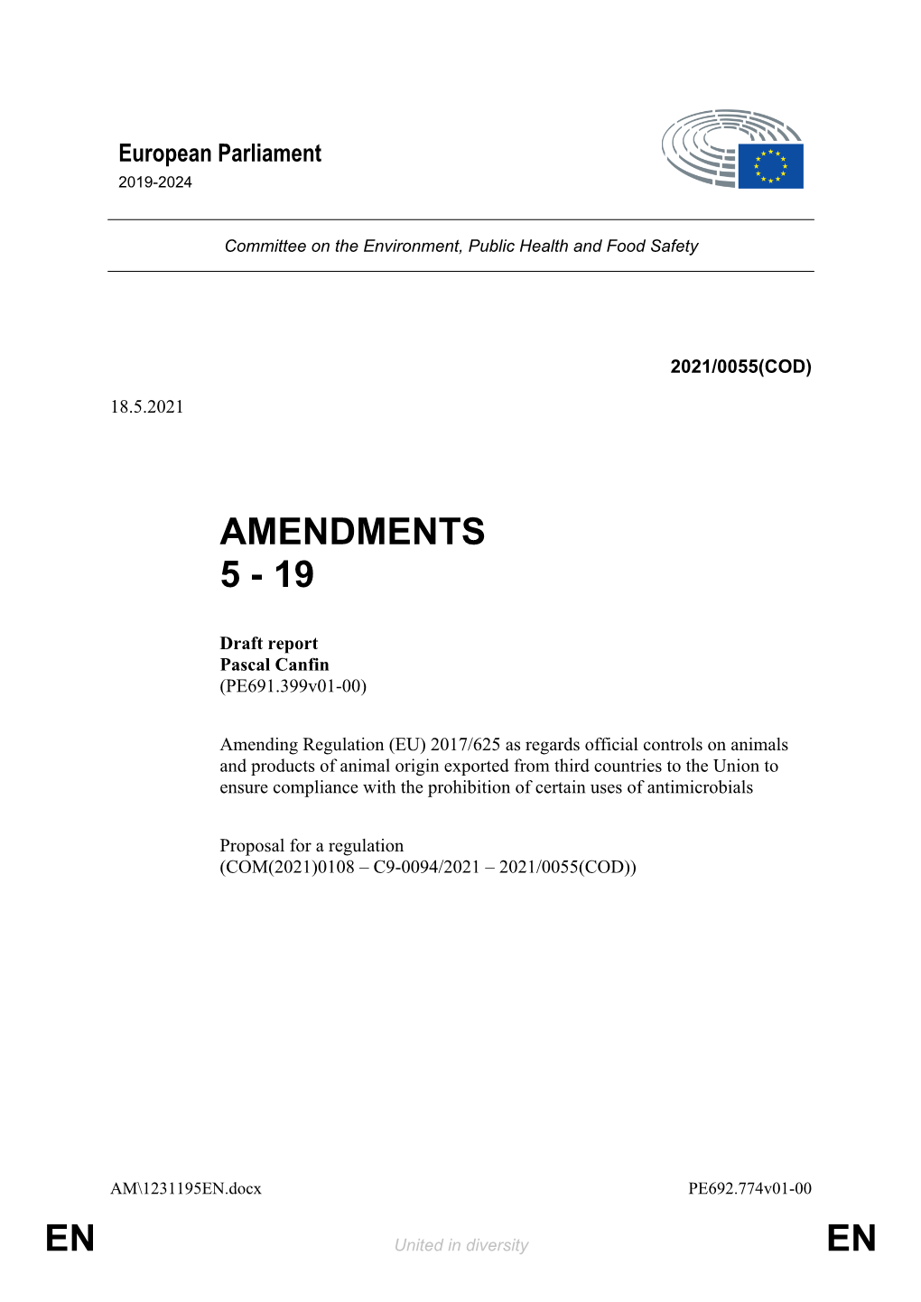 En En Amendments 5