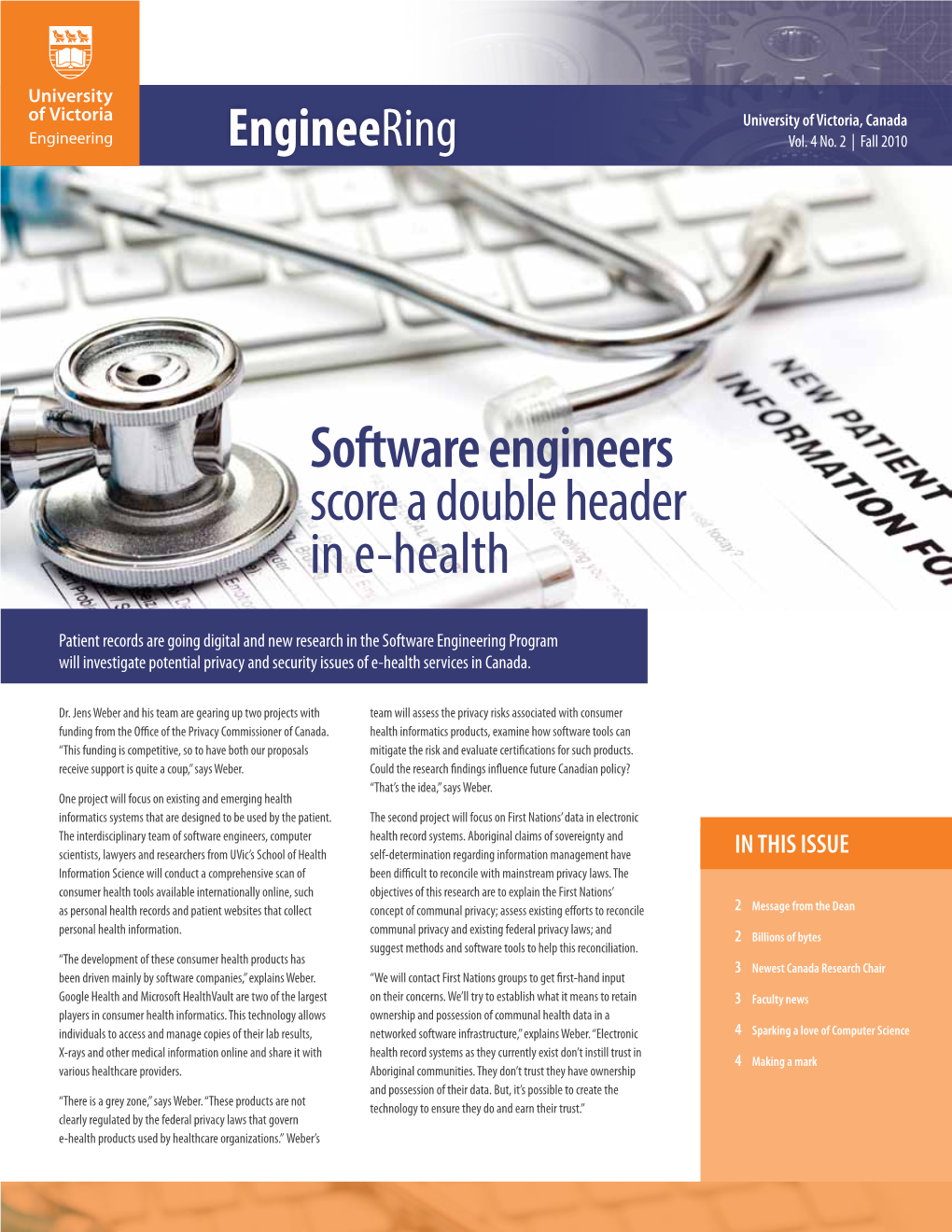 Software Engineers Scorea Double Header in E-Health