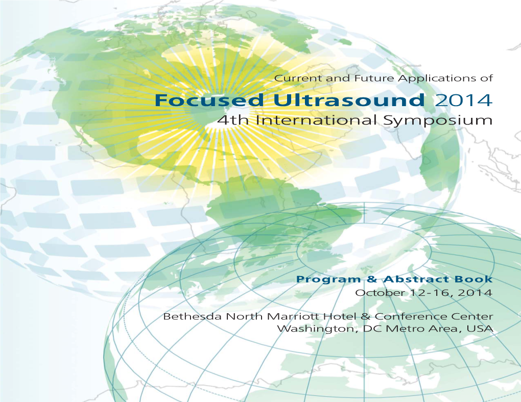 FUSF Symposium Program and Abstract Book 2014 (PDF)