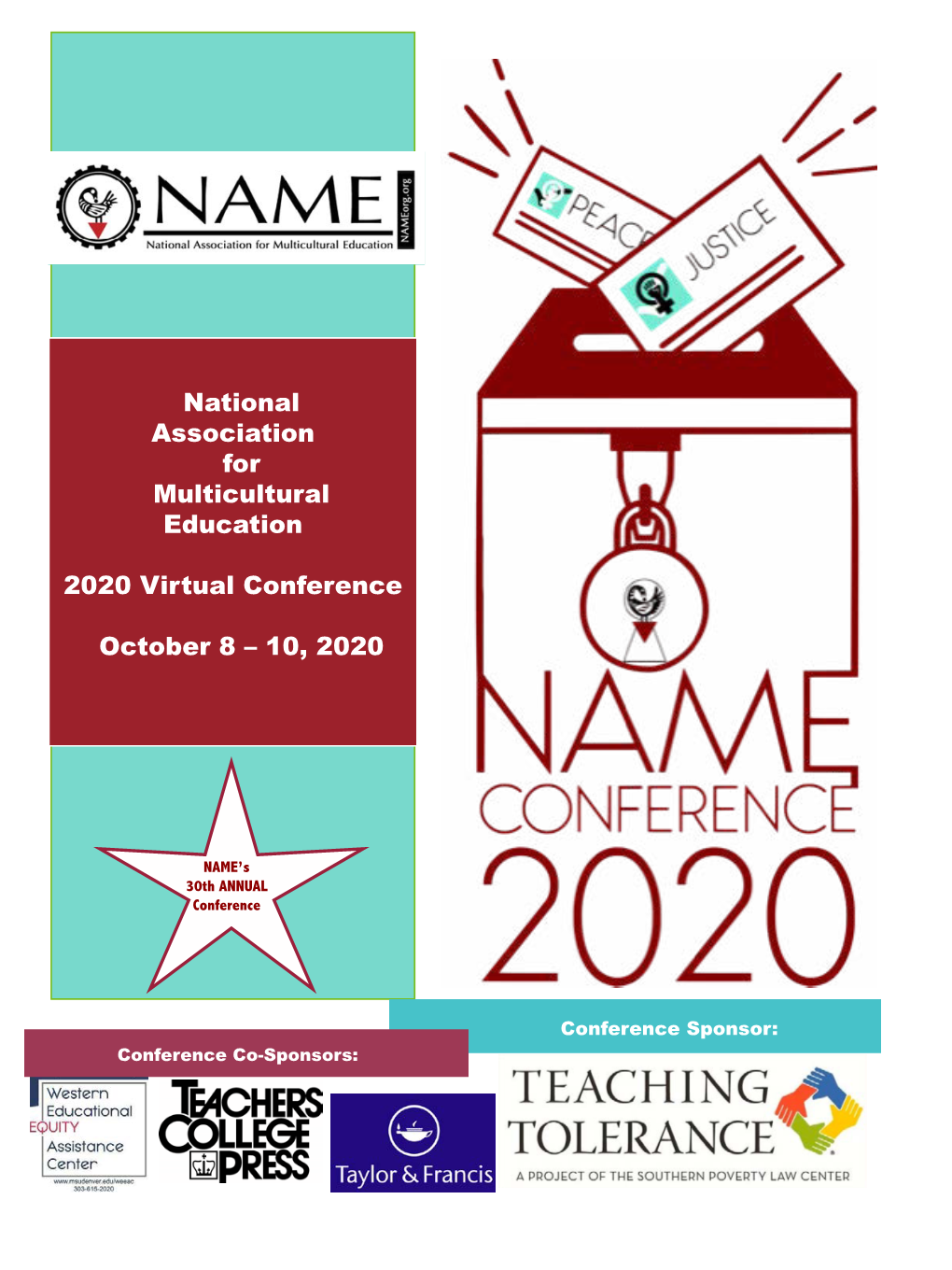 National Association for Multicultural Education 2020 Virtual Conference