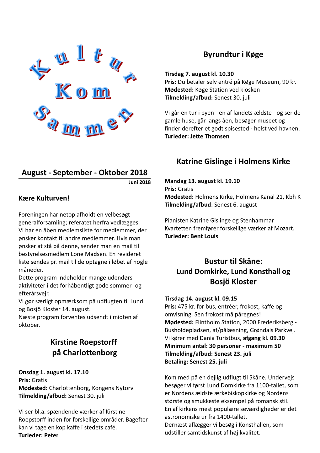 Aug.-Sept.-Okt. 2018-Program