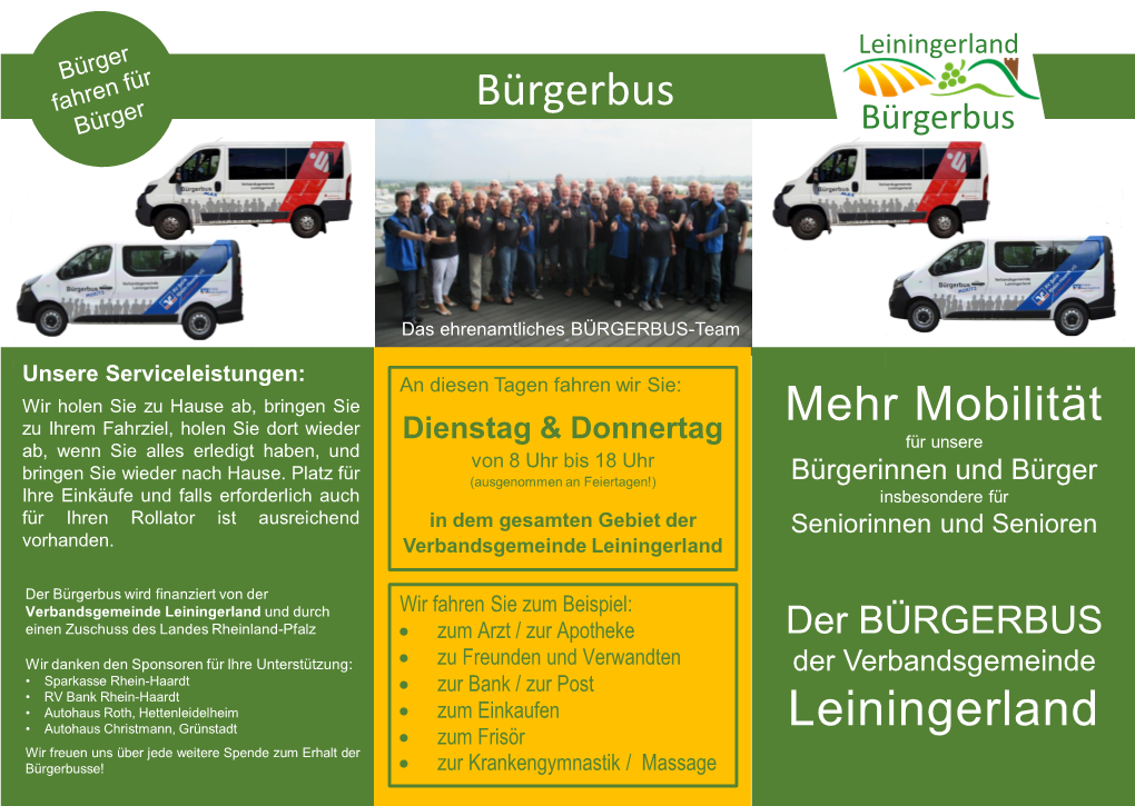 Leiningerland Bürgerbus Bürgerbus