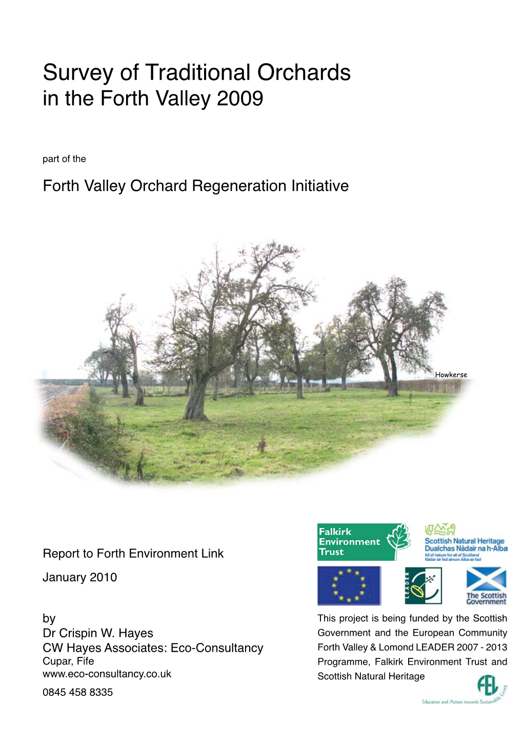 Survey of Traditional Orchards in the Forth Valley 2009