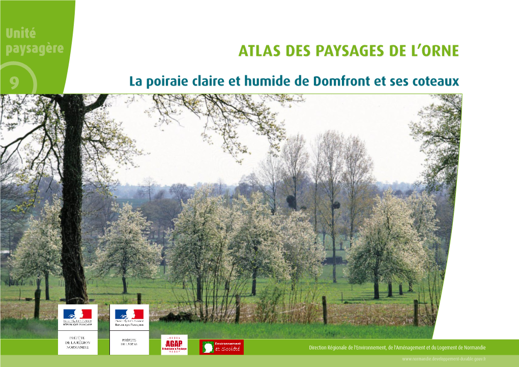 Atlas Des Paysages De L'orne | Unité Paysagère De La Poiraie Claire Et Humide De Domfront Et Ses Coteaux