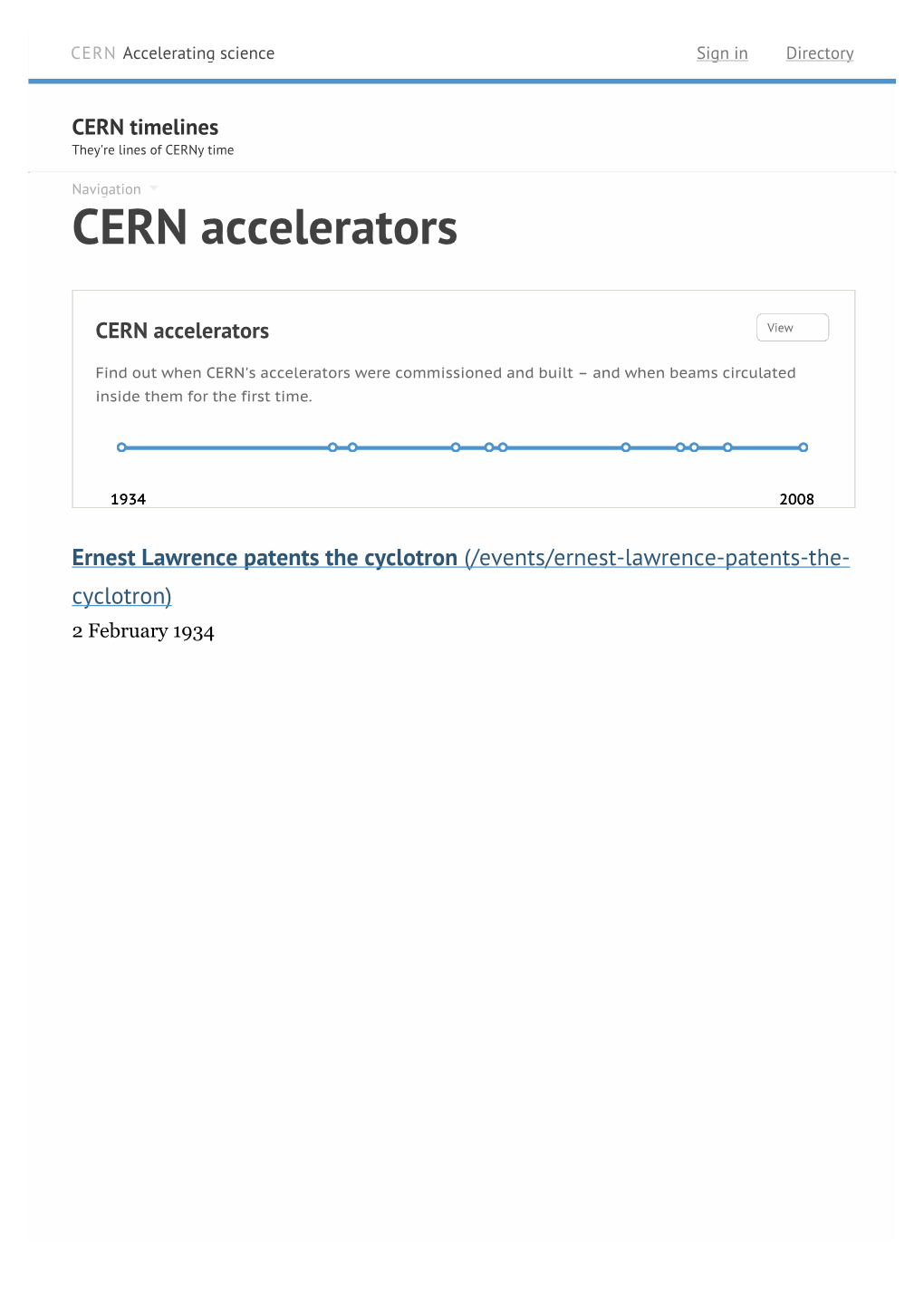 CERN Accelerators