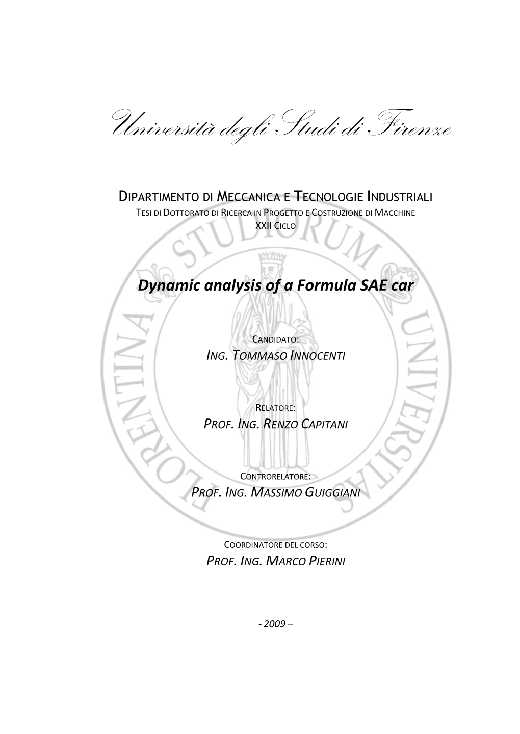 2 Vehicle Dynamics