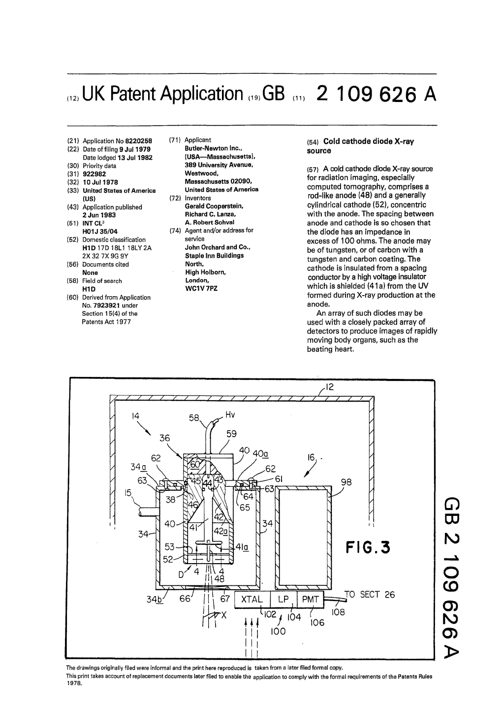 Cold Cathode Diode X-Ray Source