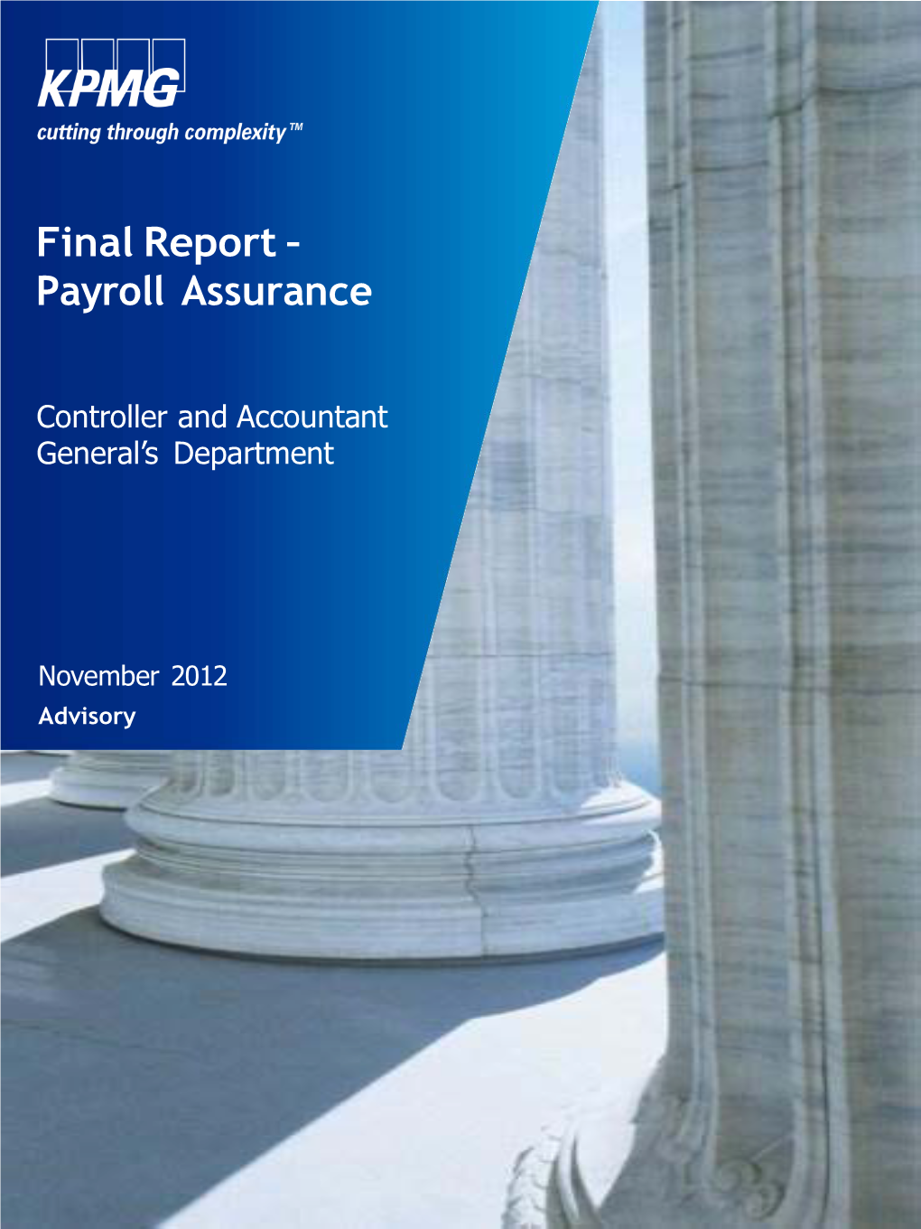 Final Report – Payroll Assurance