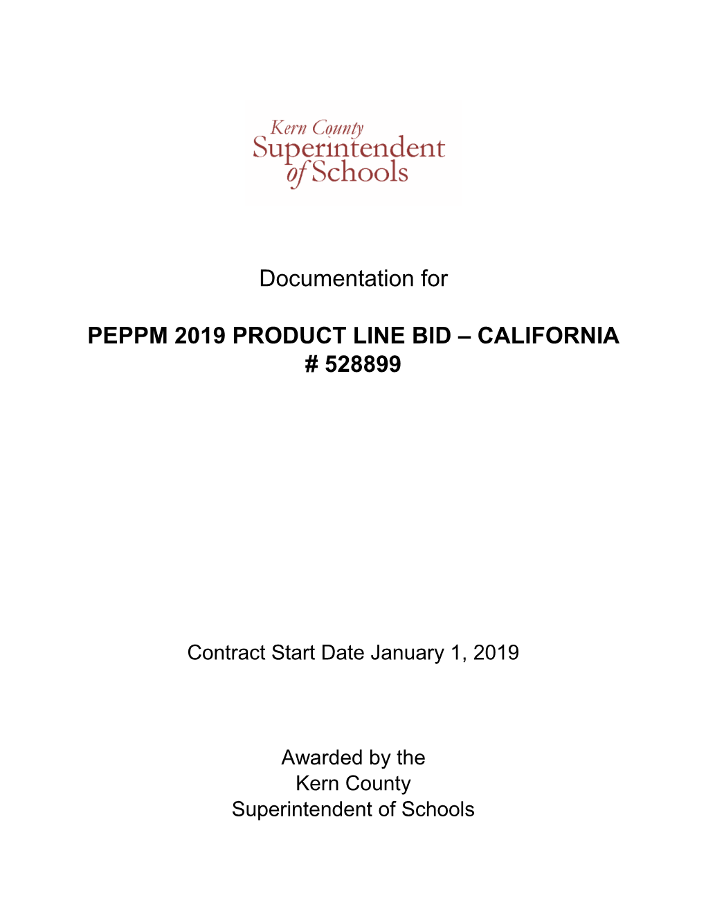 Documentation for PEPPM 2019 PRODUCT LINE