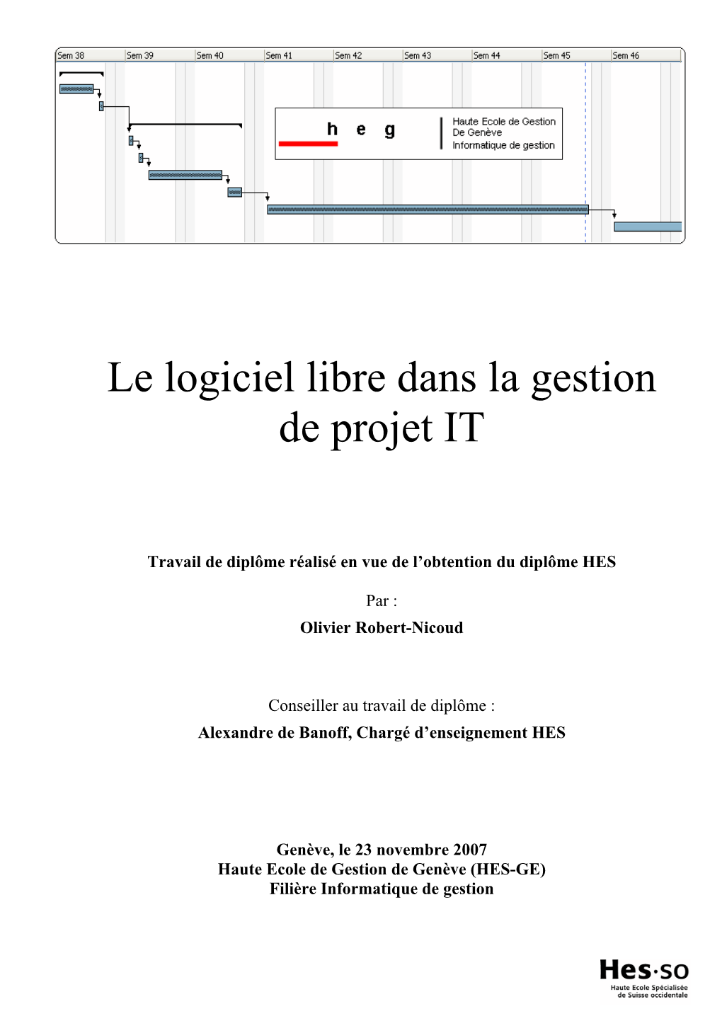 Le Logiciel Libre Dans La Gestion De Projet IT