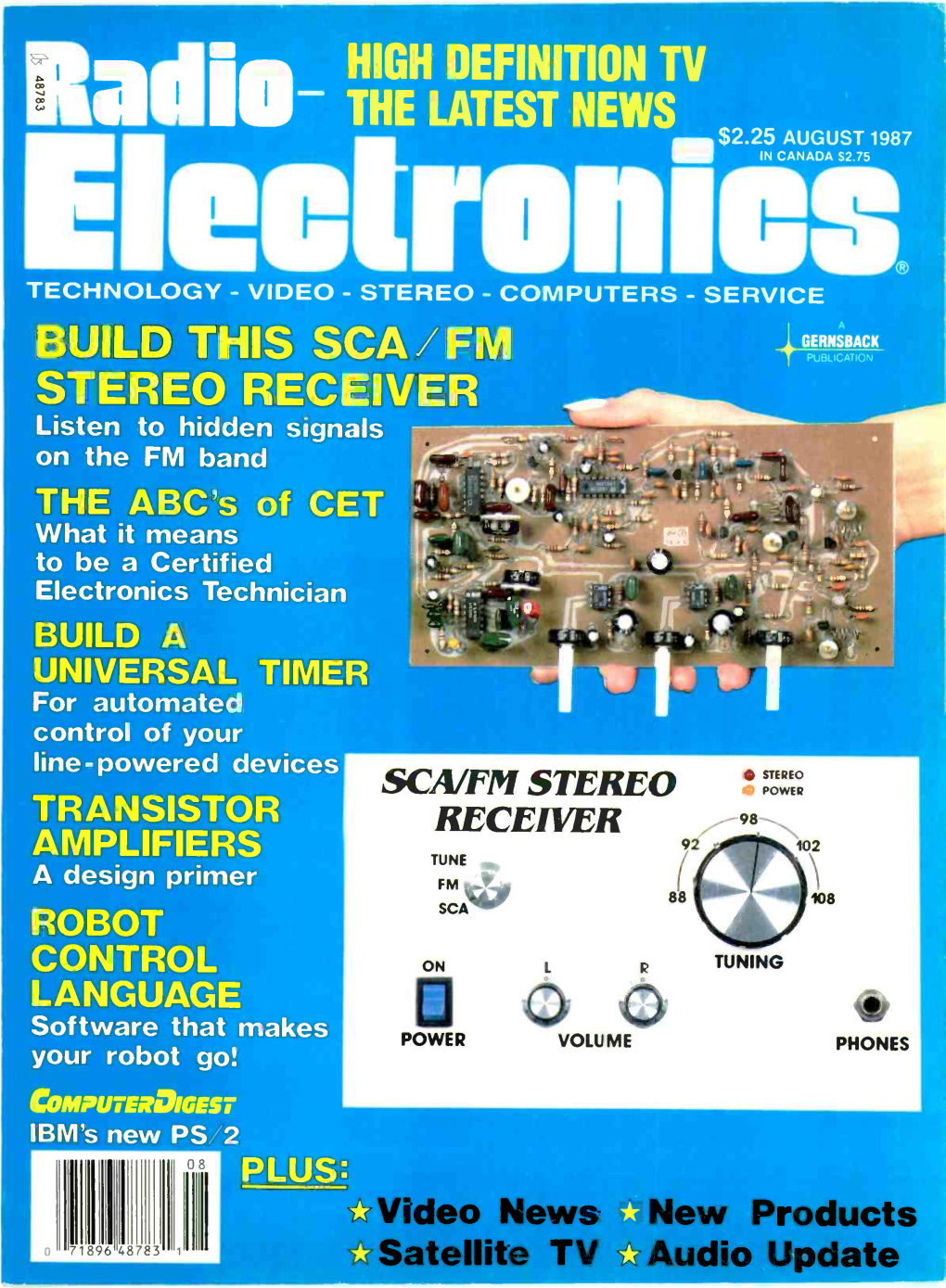 Build This Sca/Fm Stereo Receiver
