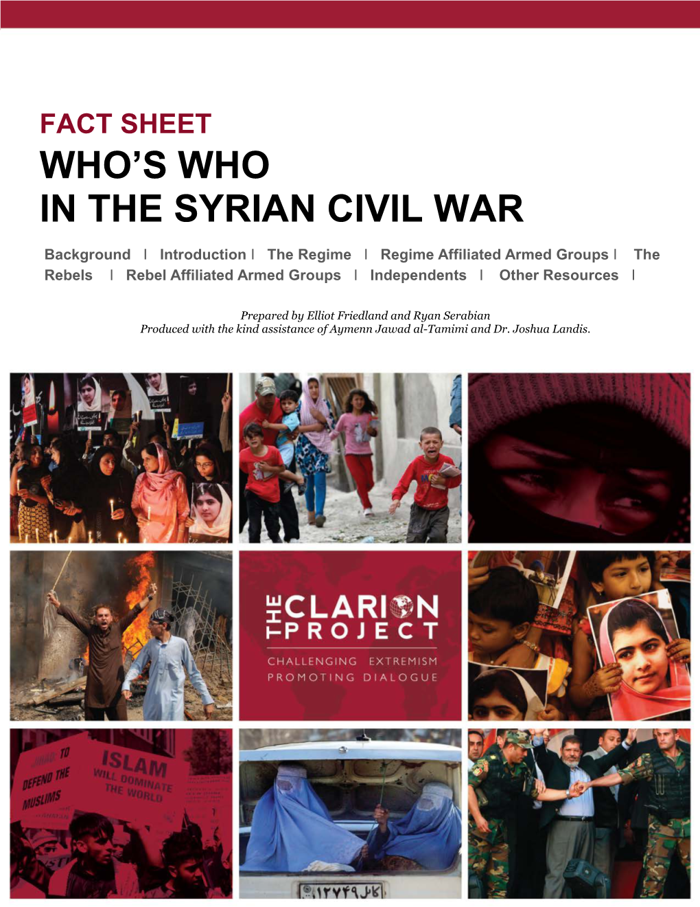 Who's Who in the Syrian Civil