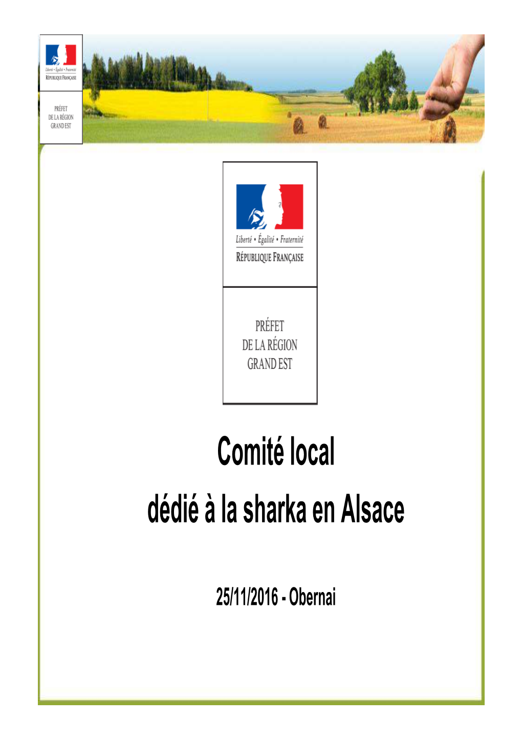 Comité Local Dédié À La Sharka En Alsace