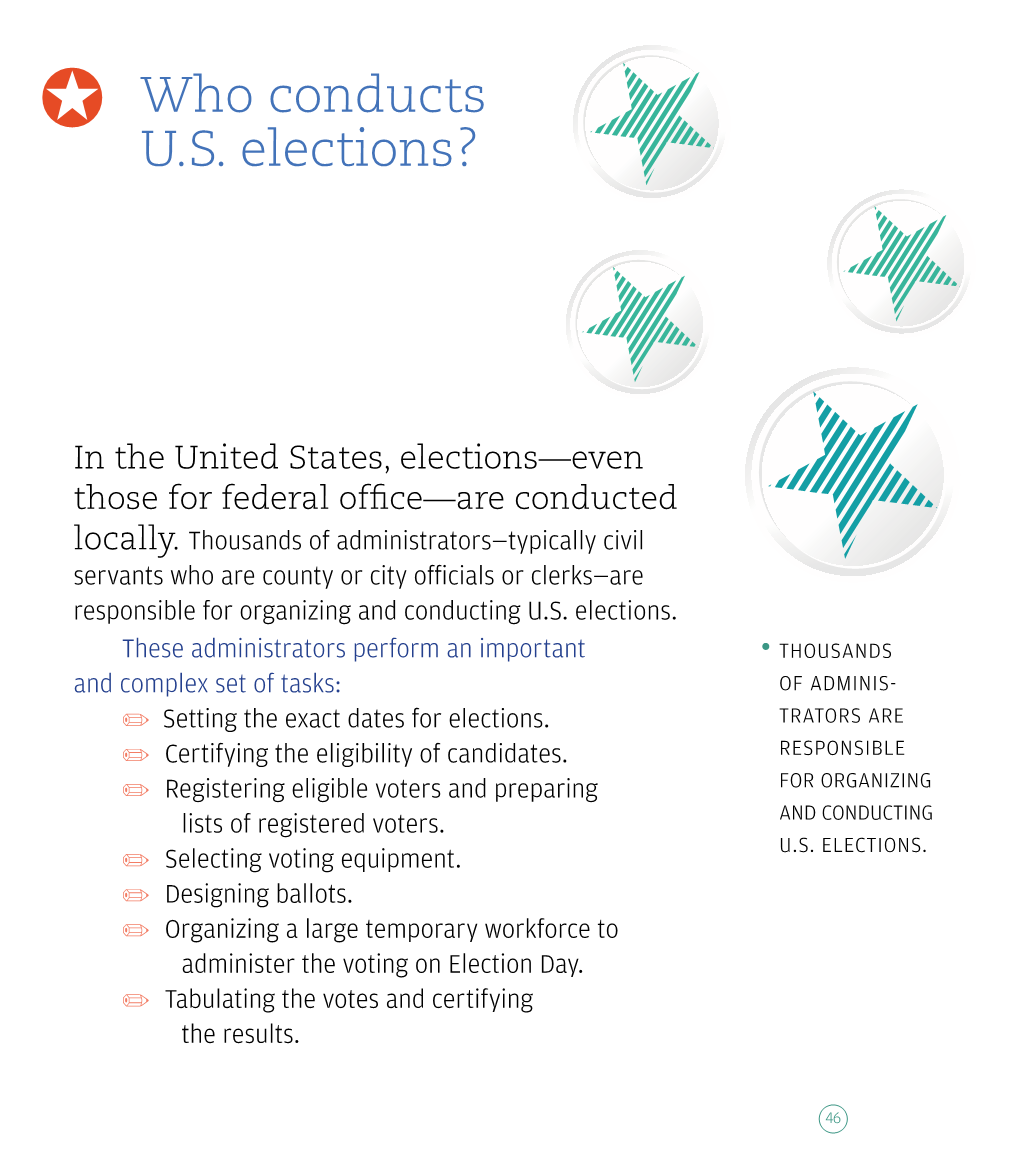 Who Conducts U.S. Elections?